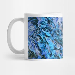 Flowing colors abstract design Mug